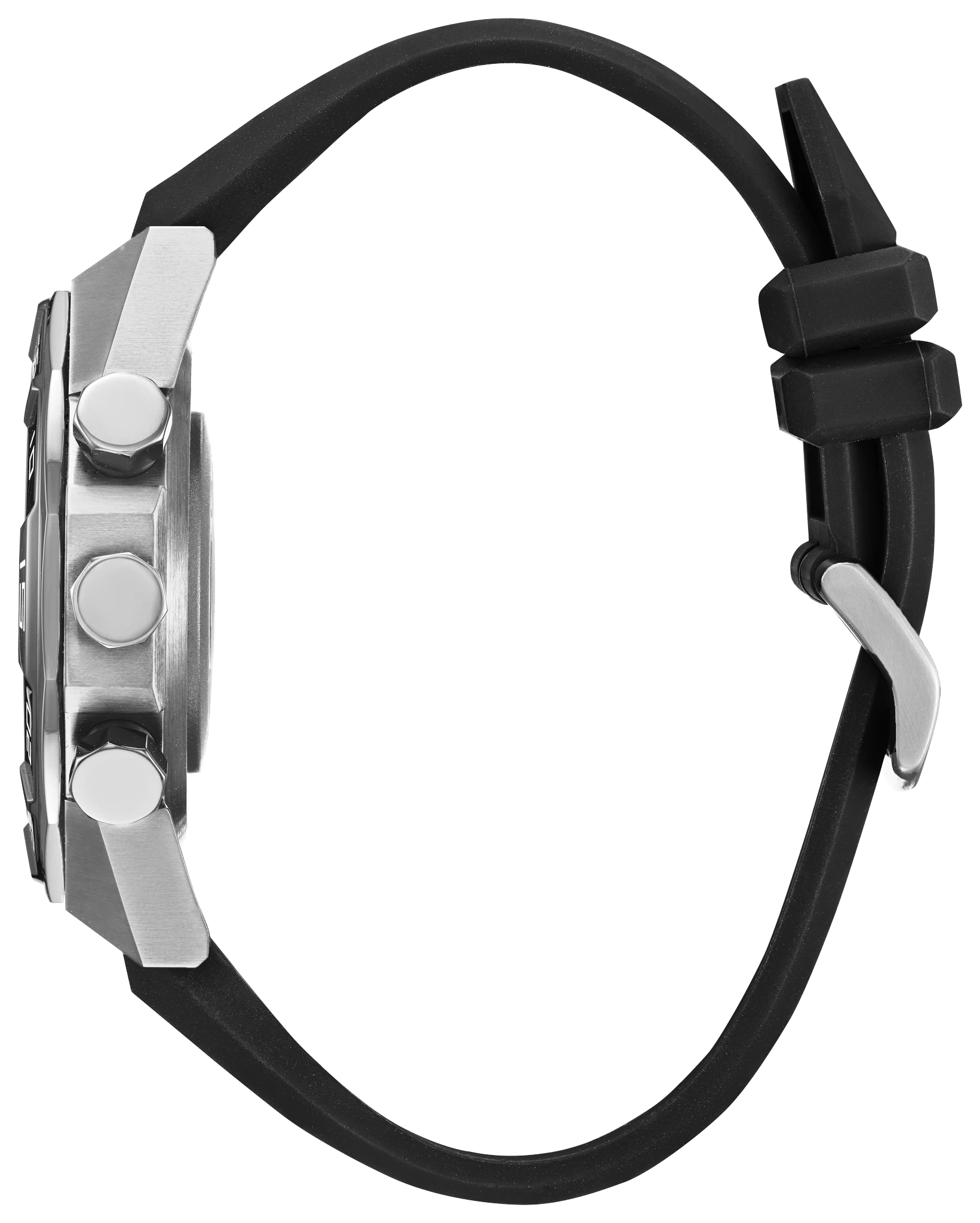 CZ Smart Hybrid Black Dial Silicone Strap JX1000-03E | CITIZEN